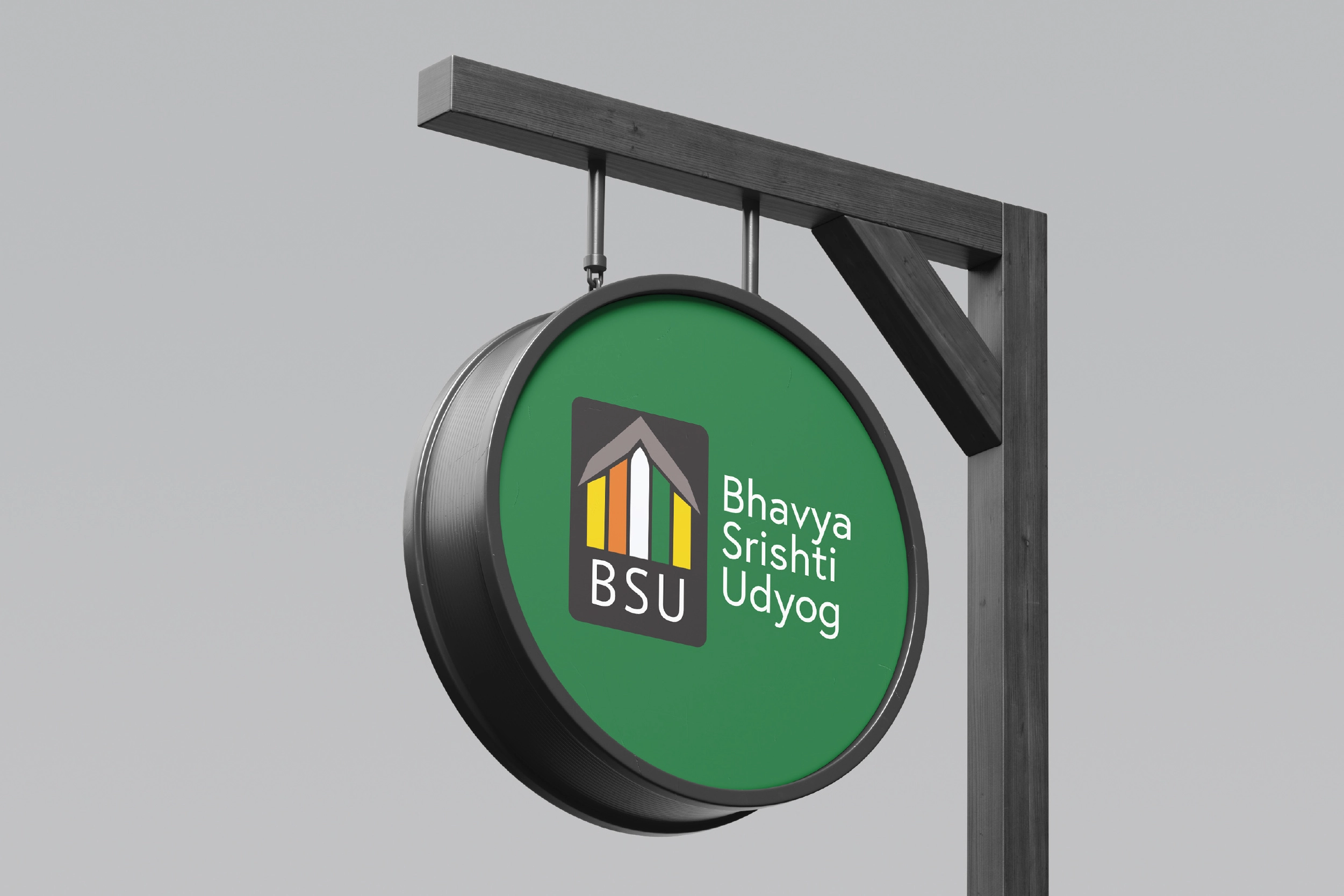 Bhavya Srishti Udyog brand design system and visual identity by Pragyan